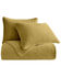 Image #2 - HiEnd Accents Tuscan Stonewashed Cotton & Velvet 3-Piece King Quilt Set, Orange, hi-res