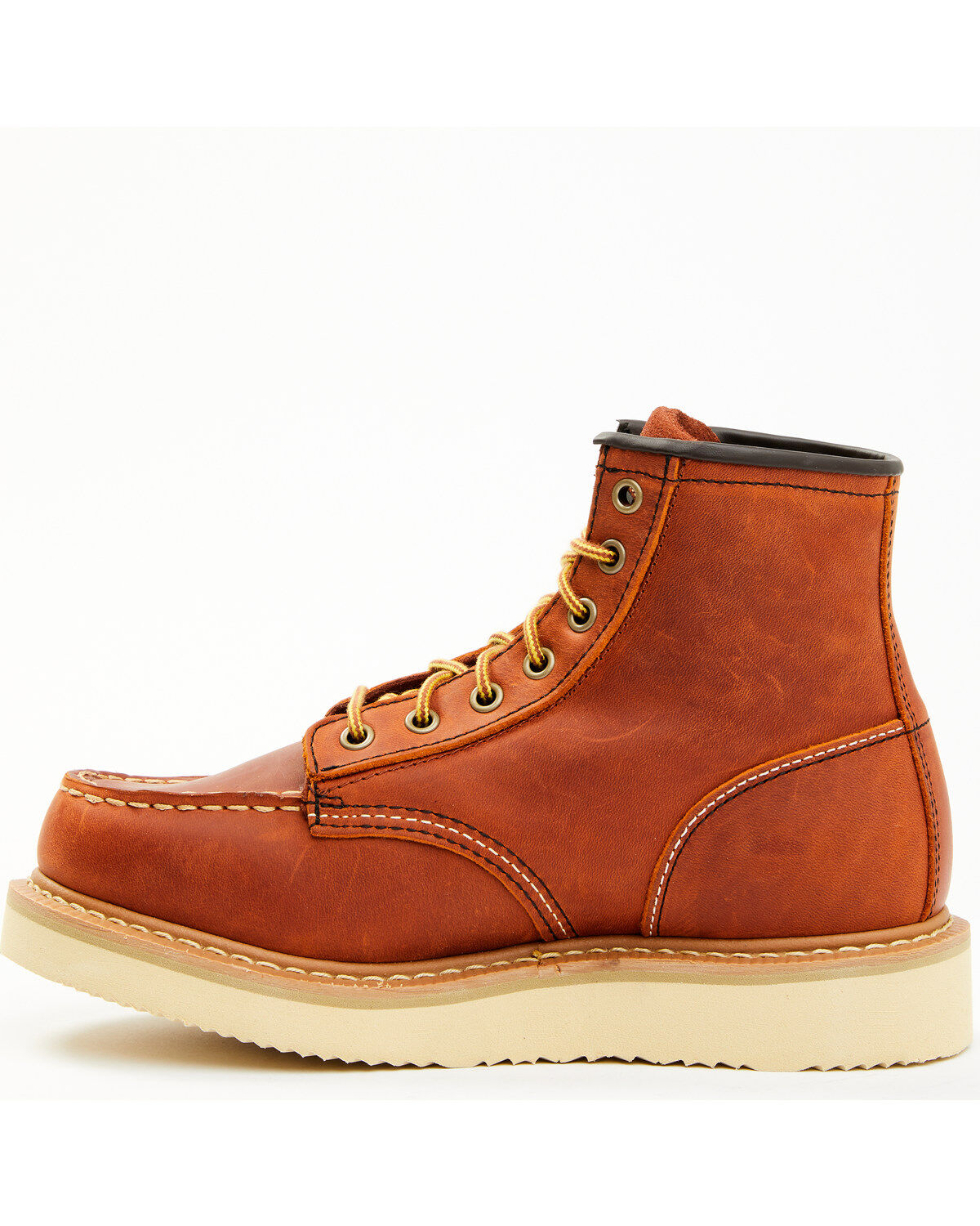 Image #3 - Hawx Women's Gradient Lace-Up Work Boots - Soft Toe, Brown, hi-res
