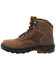 Georgia Boot Men's Lace-Up 6" Waterproof Work Boot - Alloy Toe, Brown, hi-res