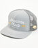 Image #1 - Hooey American Made Ball Cap, Grey, hi-res