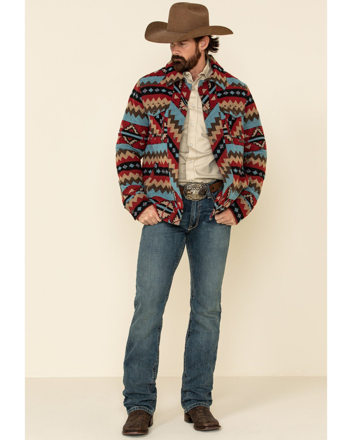 aztec western jacket