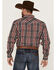 Image #4 - Cowboy Hardware Men's Arroyo Large Plaid Snap Western Shirt, , hi-res