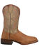 Image #2 - Dan Post Men's Dry Gulch Python Exotic Boots - Broad Square Toe, Tan, hi-res