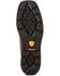 Image #5 - Ariat Men's Groundbreaker Square Toe Western Work Boots, Brown, hi-res