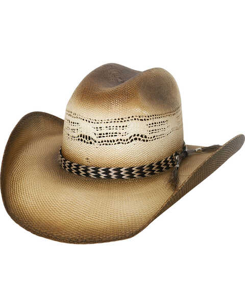 Bullhide Men's Raising Sand Horsehair Band Straw Cowboy Hat , , hi-res