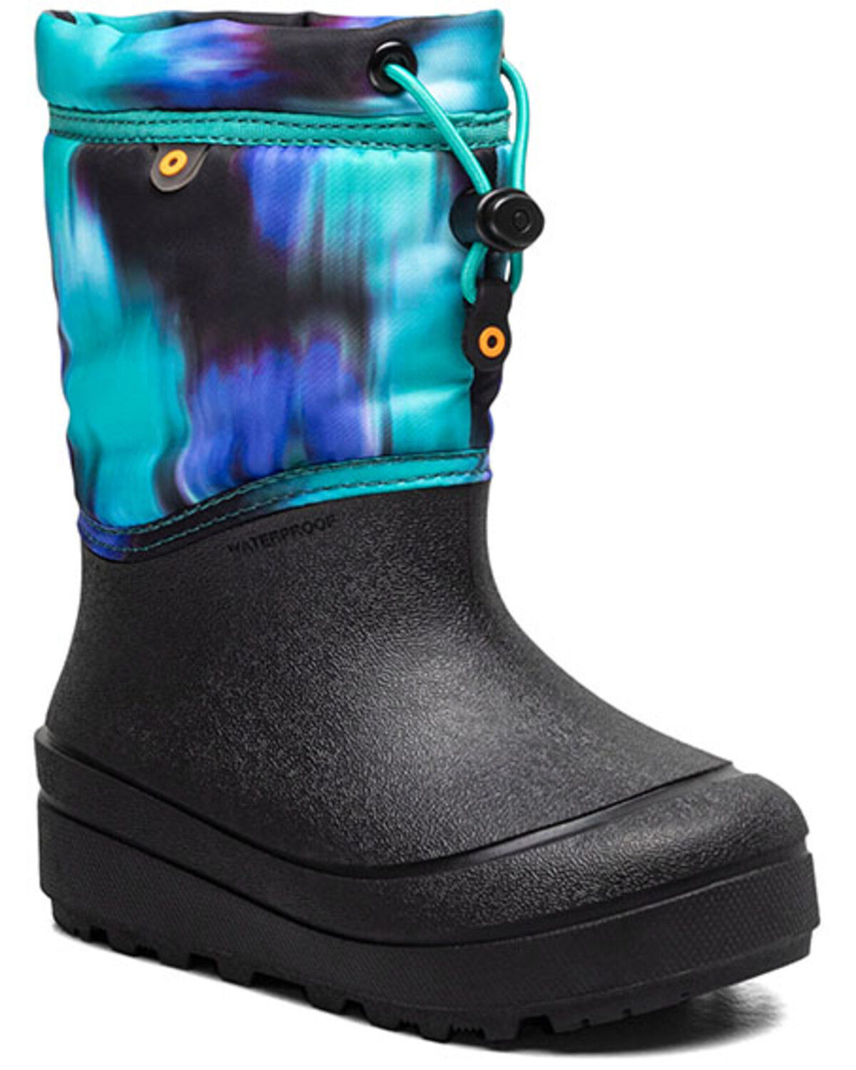 Image #1 - Bogs Boys' Snow Shell Rubber Boots, Black, hi-res