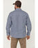 Resistol Men's Haven Small Plaid Print Long Sleeve Button Down Western Shirt , Navy, hi-res