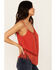 Image #2 - Idyllwind Women's Briarwick Jacquard Tank Top, Dark Orange, hi-res