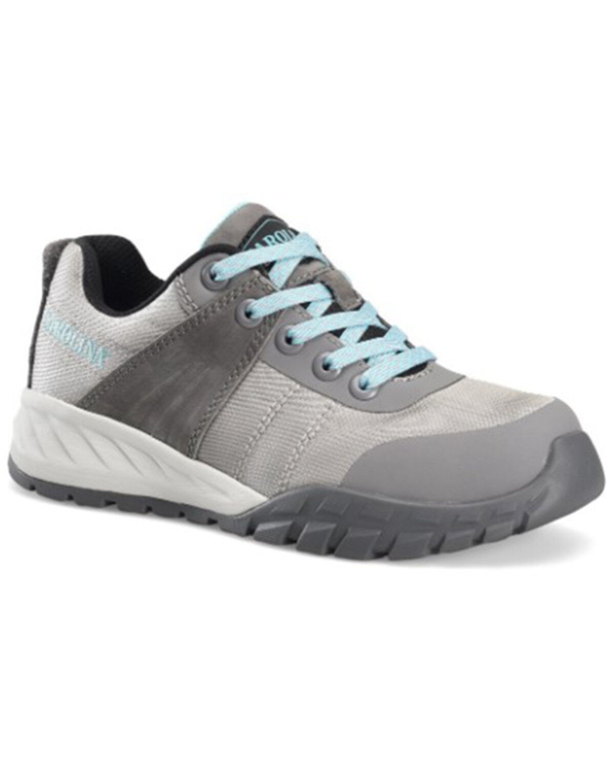 Image #1 - Carolina Men's Zella Waterproof Lace-Up Work Shoe - Composite Toe, Grey, hi-res