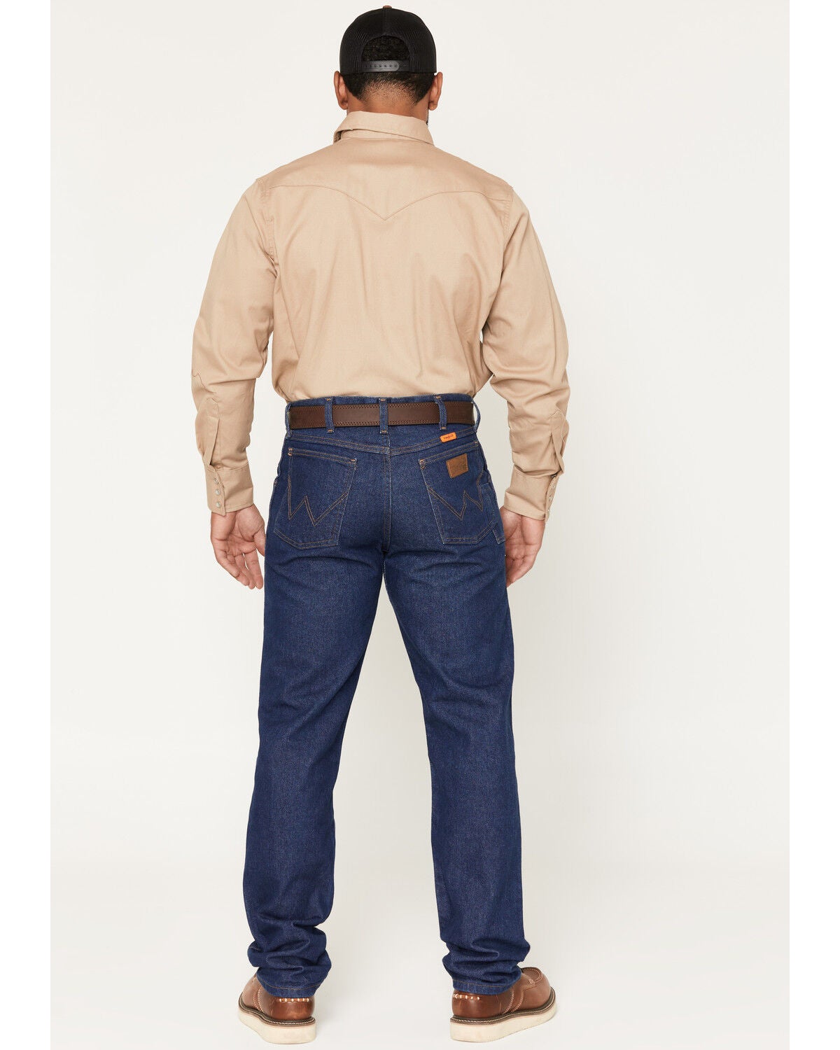 Image #3 - Wrangler Men's Relaxed Flame Resistant Jeans, Denim, hi-res