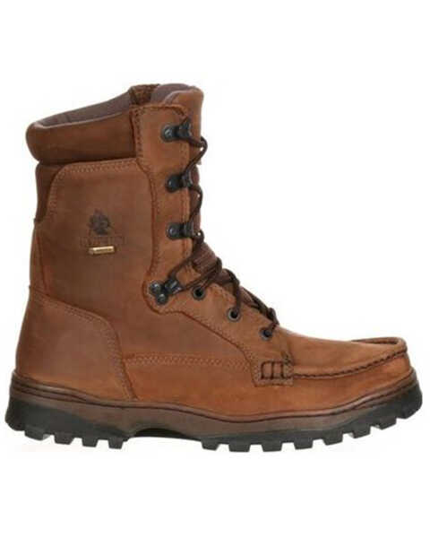 Image #2 - Rocky Men's Outback Boots, Brown, hi-res