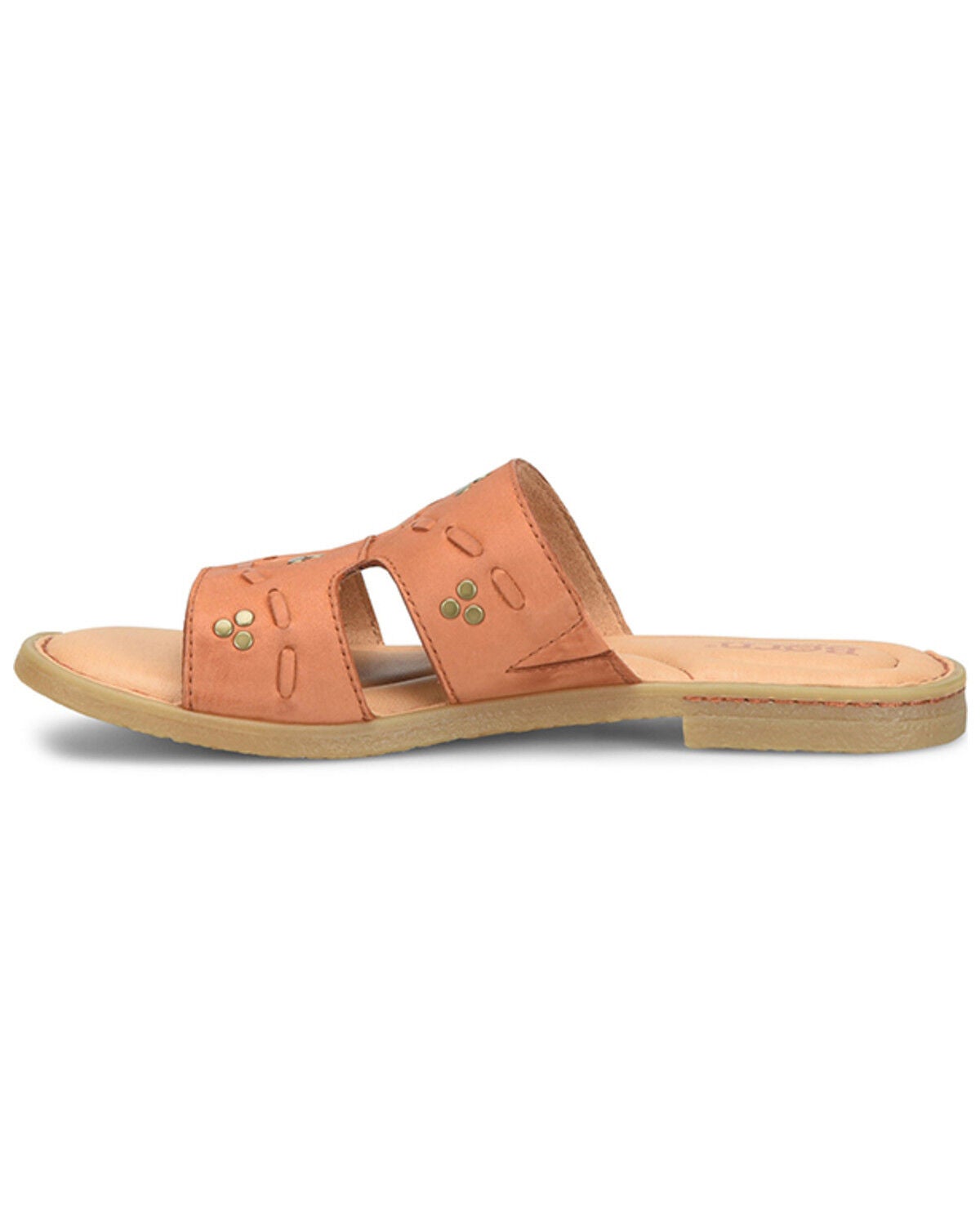 Image #3 - Born Women's Benita Studded Sandals, Brown, hi-res