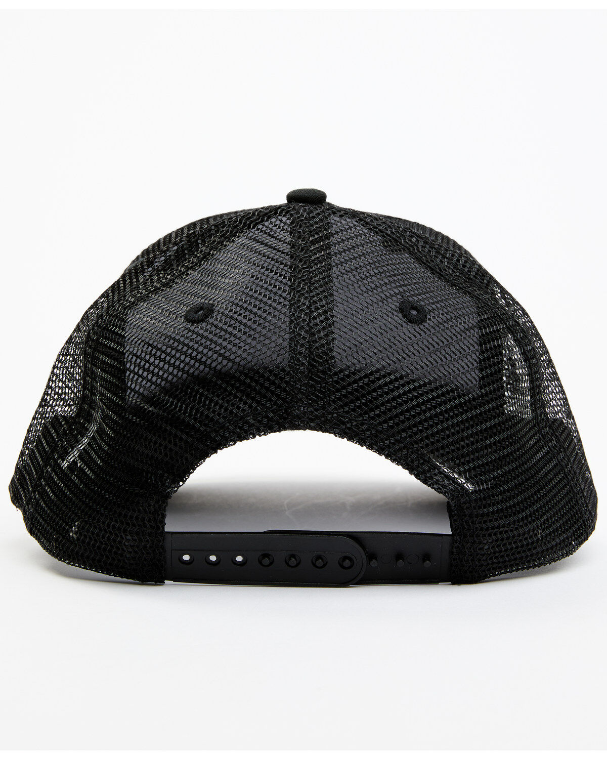 Image #3 - Moonshine Spirit Men's Distressed Whiskey Sombrero Skull Pistol Graphic Mesh Back Ball Cap, Black, hi-res