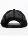 Image #3 - Moonshine Spirit Men's Distressed Whiskey Sombrero Skull Pistol Graphic Mesh Back Ball Cap, Black, hi-res