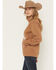 Image #2 - Ariat Women's Boot Barn Exclusive Scenic 1/2 Zip Pullover, Brown, hi-res