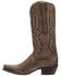 Image #2 - Lucchese Women's Marcella Western Boots - Snip Toe, Brown, hi-res