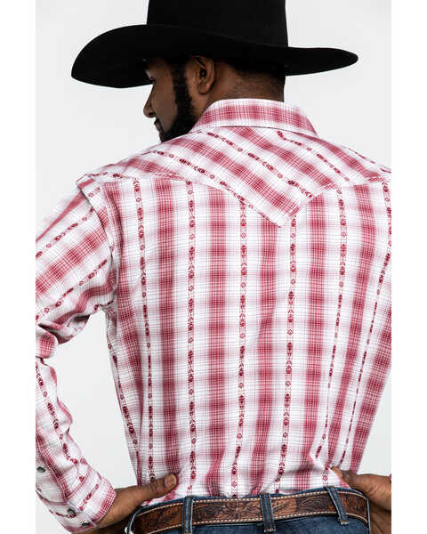 Image #2 - Cody James Men's Rodeo Rider Plaid Long Sleeve Western Shirt , , hi-res