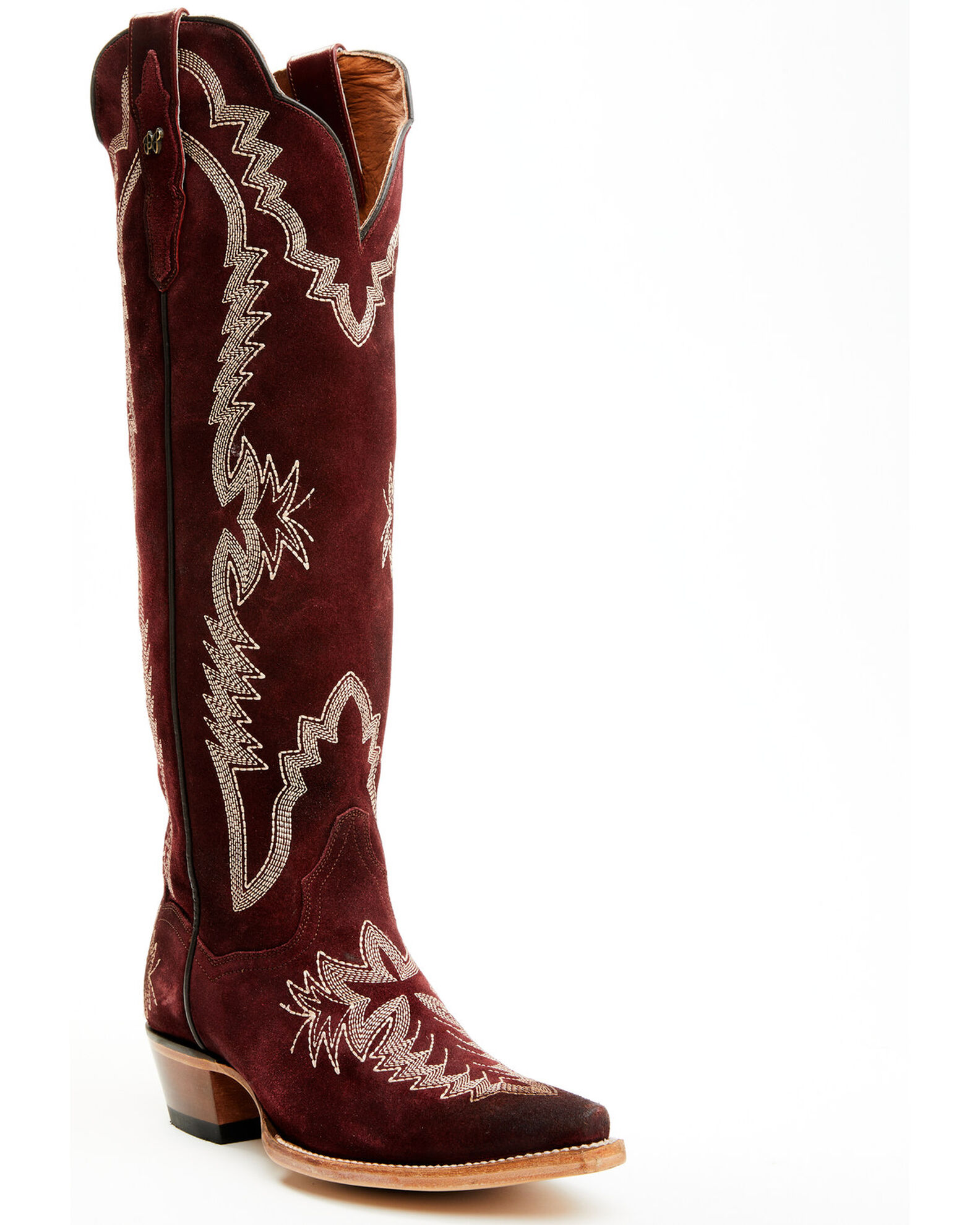 Product Name Dan Post Women s Marlowe Suede Western Boots Snip Toe