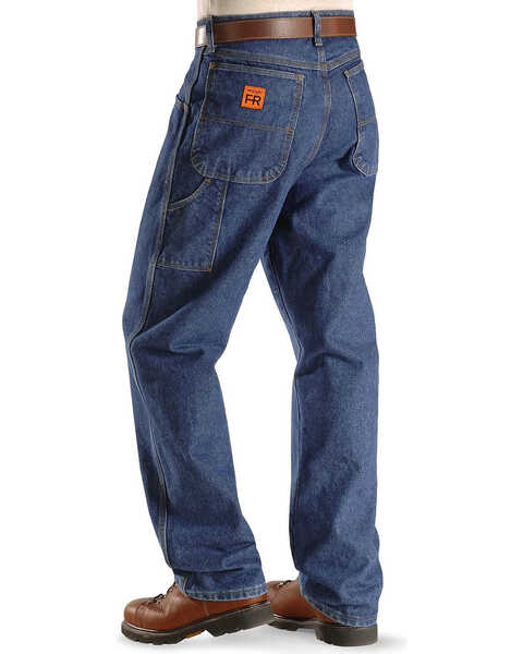 Image #1 - Riggs Workwear Men's FR Carpenter Jeans, Indigo, hi-res