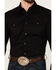 Image #3 - Cody James Men's Solid Treadstone Long Sleeve Snap Western Shirt , Black, hi-res