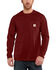 Image #2 - Carhartt Men's Solid Force Long Sleeve Work Shirt - Big & Tall, , hi-res