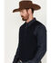 Image #2 - Moonshine Spirit Men's Pinstripe Capone Wool Vest, Navy, hi-res