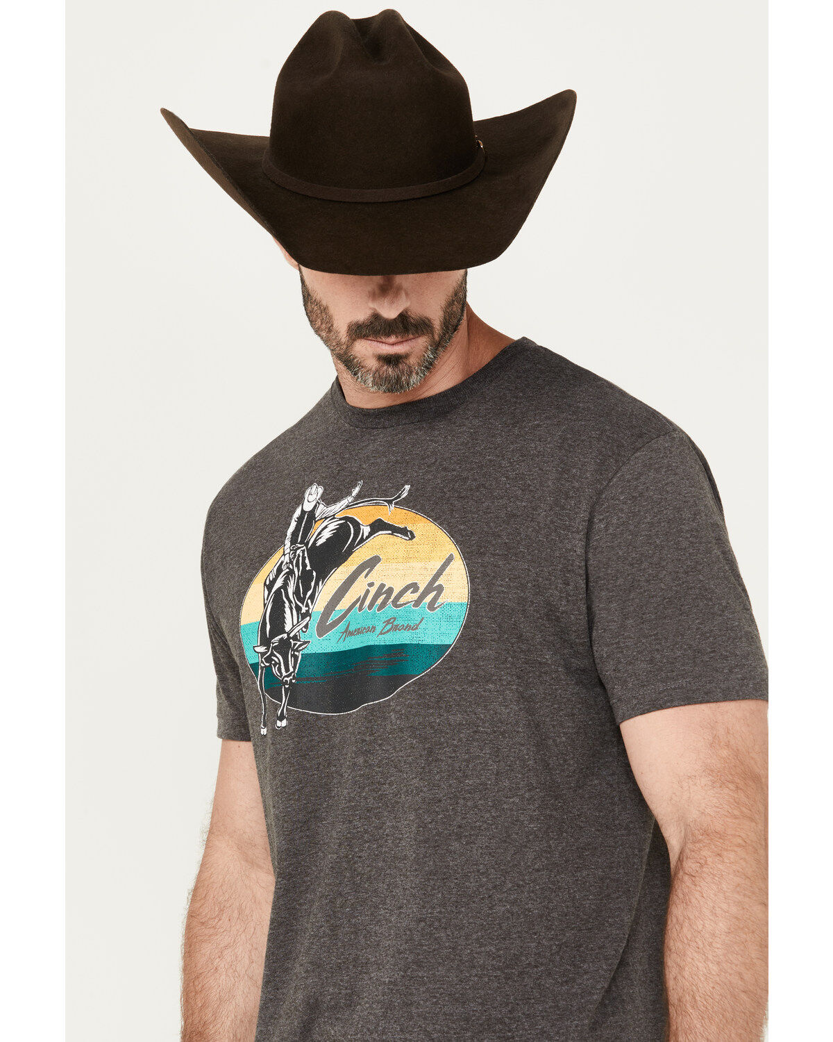 Image #2 - Cinch Men's Cowboy Short Sleeve Graphic T-Shirt, , hi-res