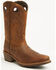 Image #1 - Ariat Men's Hybrid Roughstock Distressed Performance Western Boots - Square Toe, Brown, hi-res