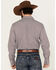Image #4 - Gibson Trading Co Men's Star Struck Geo Print Long Sleeve Snap Western Shirt, Burgundy, hi-res