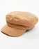 Image #1 - Cleo + Wolf Women's Corduroy Lieutenant's Cap, Tan, hi-res