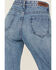 Image #4 - Rock & Roll Denim Women's Medium Wash High Rise Rhinestone Cropped Straight Jeans, Medium Wash, hi-res