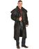 Image #2 - Outback Men's Low Ride Duster Coat, Black, hi-res