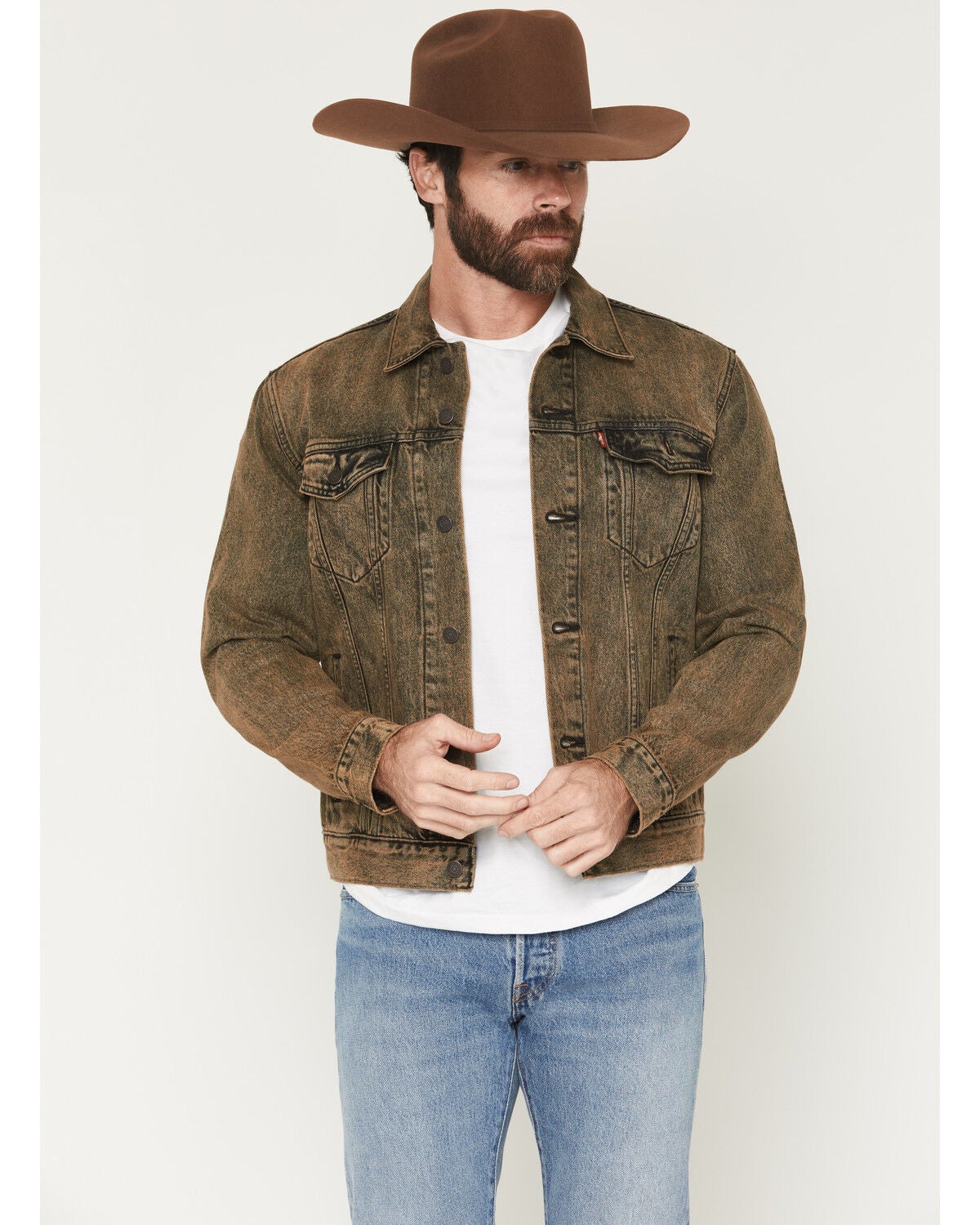 Image #1 - Levi's Men's Space Dust Trucker Jacket, , hi-res