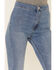 Image #3 - Free People Women's Love Letters Float On Flare Jeans, Blue, hi-res