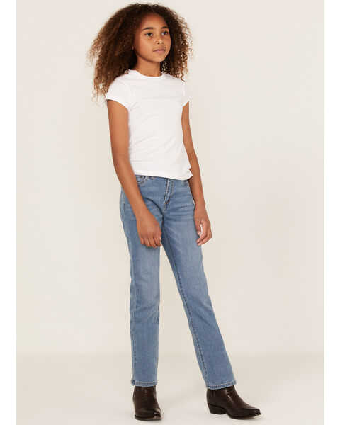Levi's Toddler Girls' Lapis Sights Bootcut Jeans, Blue, hi-res