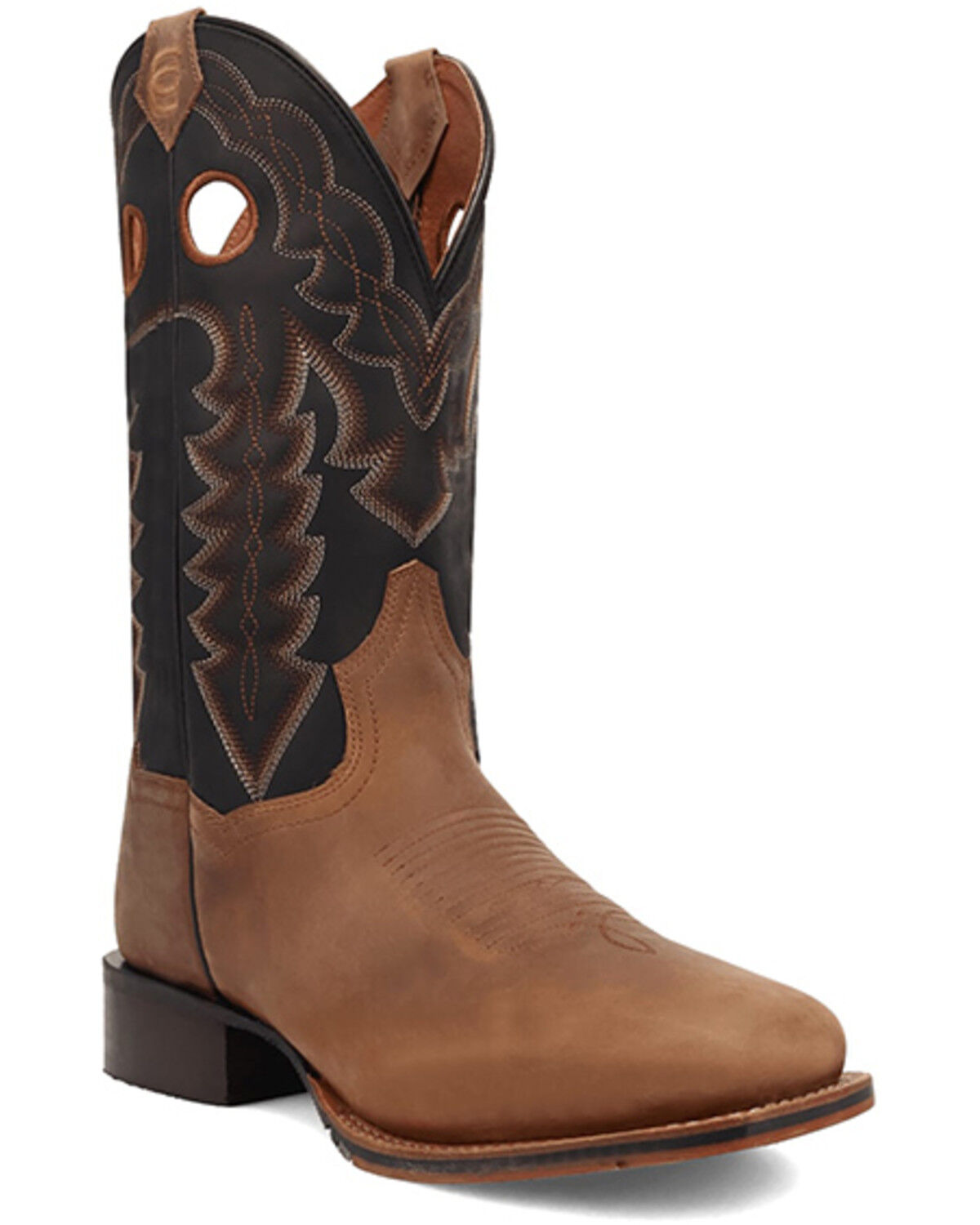 Image #1 - Dan Post Men's Lance Performance Western Boots - Broad Square Toe, Tan, hi-res