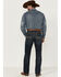 Image #3 - Ariat Men's M2 Bisman Gage Stretch Relaxed Stackable Bootcut Jeans, Blue, hi-res