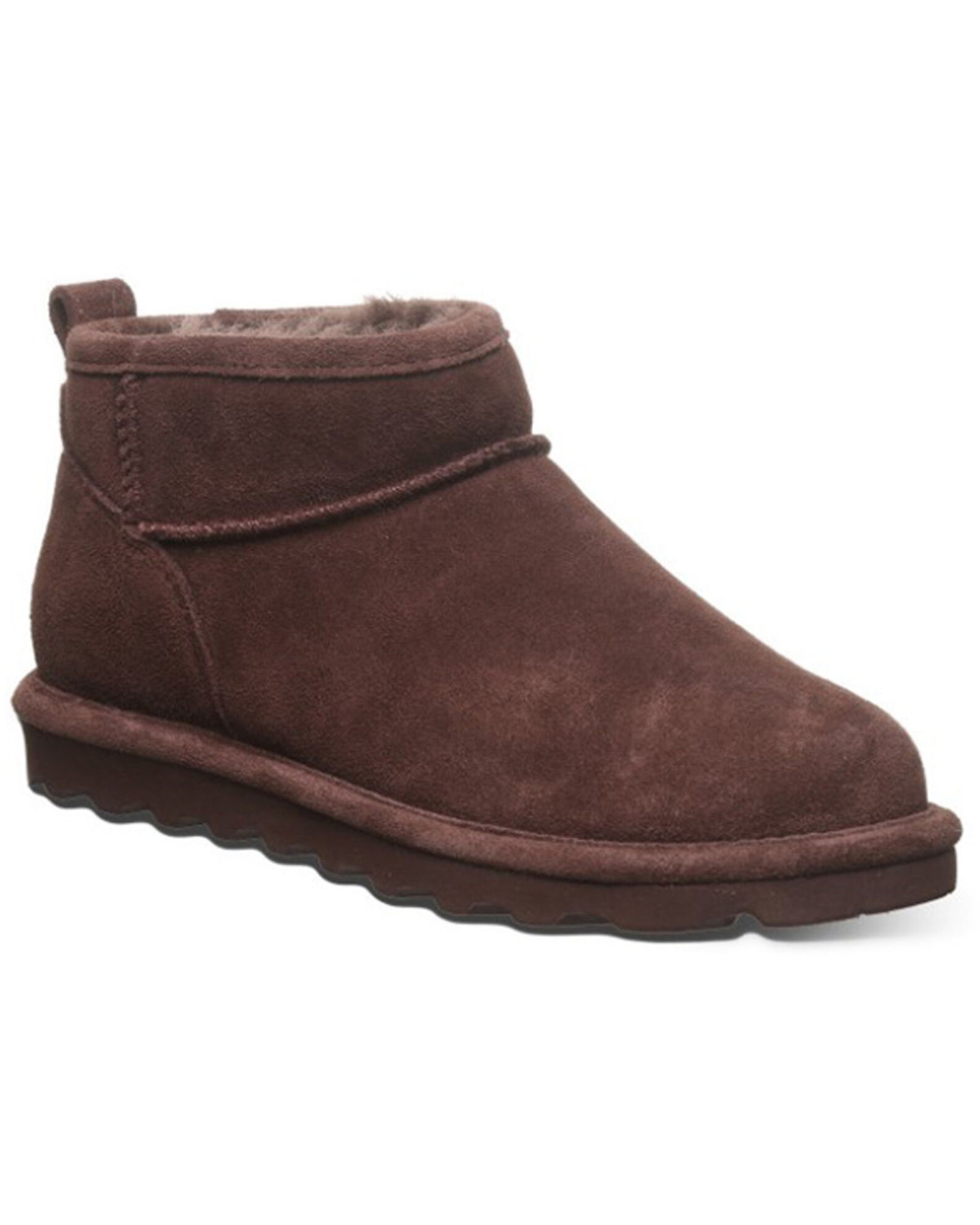 Dark brown bearpaw boots shop
