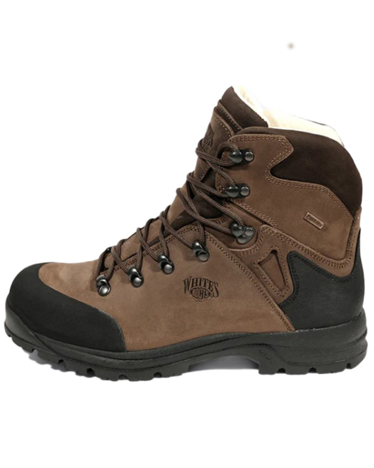 White's Boot Men's Payette 6" Lace-Up Work Boots - Round Toe, Coffee, hi-res