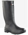 Image #1 - Baffin Men's Blackhawk (PLN) Waterproof Rubber Boots - Soft Toe, Black, hi-res