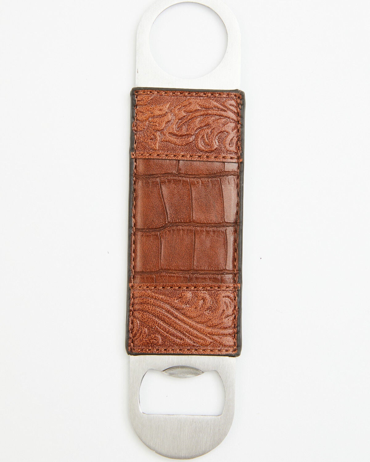 Image #2 - Boot Barn Flask Gift Set - 5 Piece, Cognac, hi-res