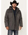 Image #1 - Ariat Men's Abilene Heavyweight Hooded Insulated Parka Jacket, Grey, hi-res