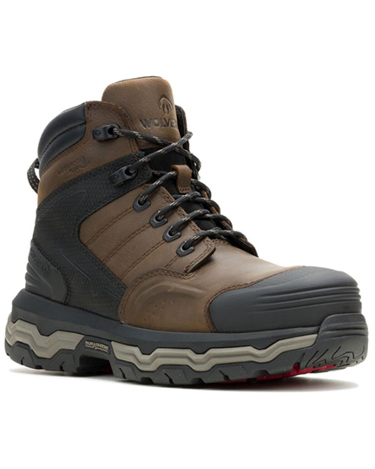 Image #1 - Wolverine Men's Alpha Infinity Waterproof Work Boots - Soft Toe, Taupe, hi-res