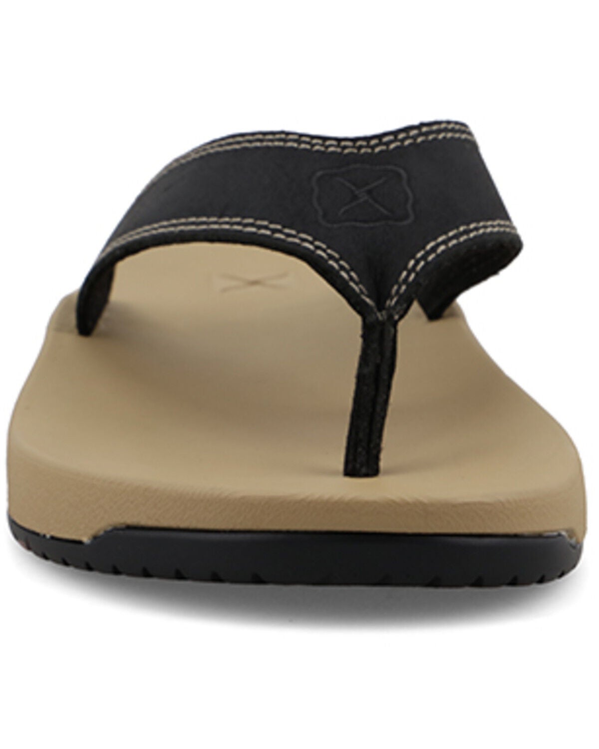 Image #4 - Twisted X Women's Flip Flops, Black, hi-res