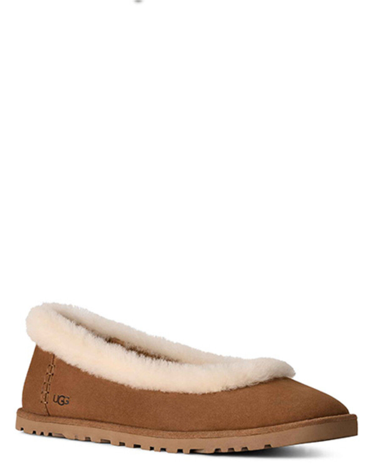 Image #1 - UGG Women's Zora Ballet Flat, Chestnut, hi-res