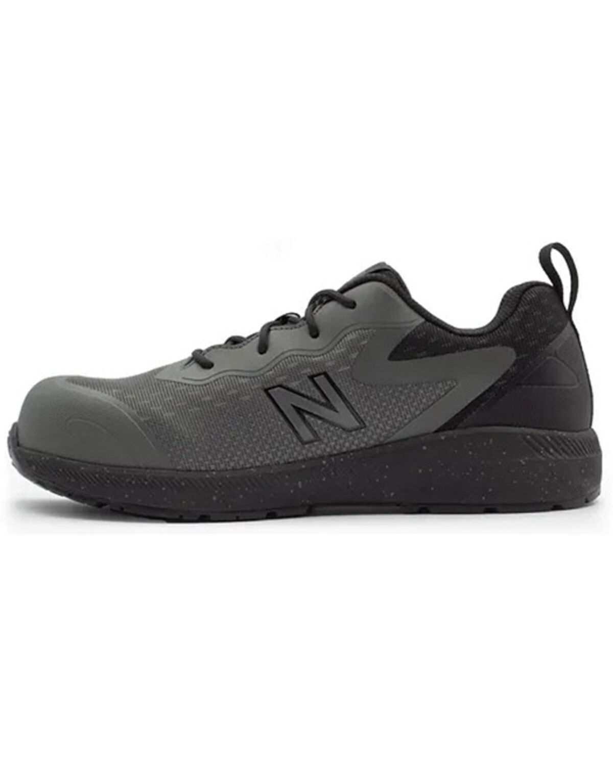 Image #3 - New Balance Men's Logic Work Shoes - Composite Toe, Black/grey, hi-res
