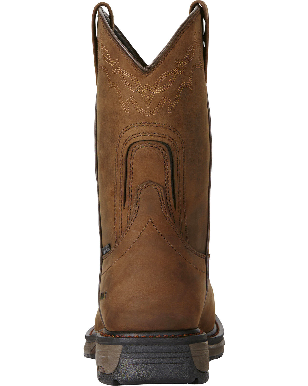Image #5 - Ariat Men's WorkHog® Waterproof Work Boots - Composite Toe, Brown, hi-res