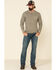 Image #2 - Moonshine Spirit Men's Tan Woodbourne Henley Long Sleeve Shirt, Tan, hi-res