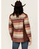 Image #4 - Cowgirl Hardware Women's Desert Serape Striped Softshell Jacket, Brown, hi-res
