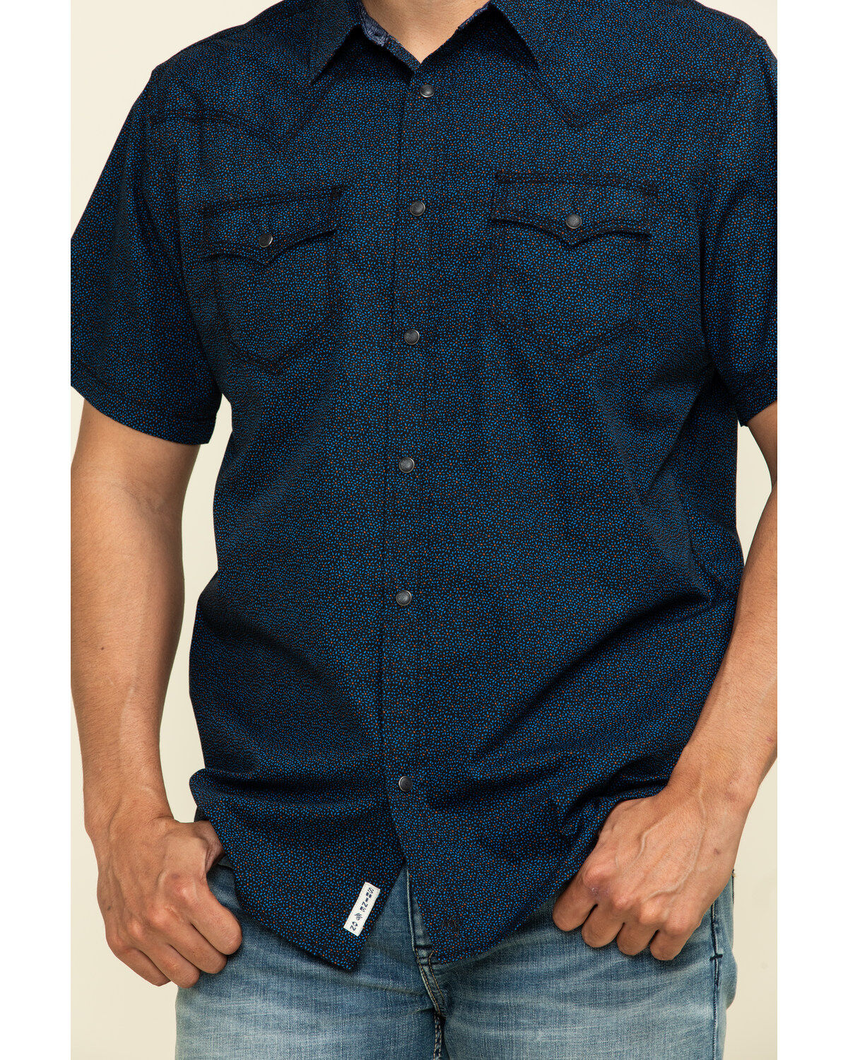 Image #4 - Moonshine Spirit Men's Daisy Luck Floral Print Short Sleeve Western Shirt , , hi-res